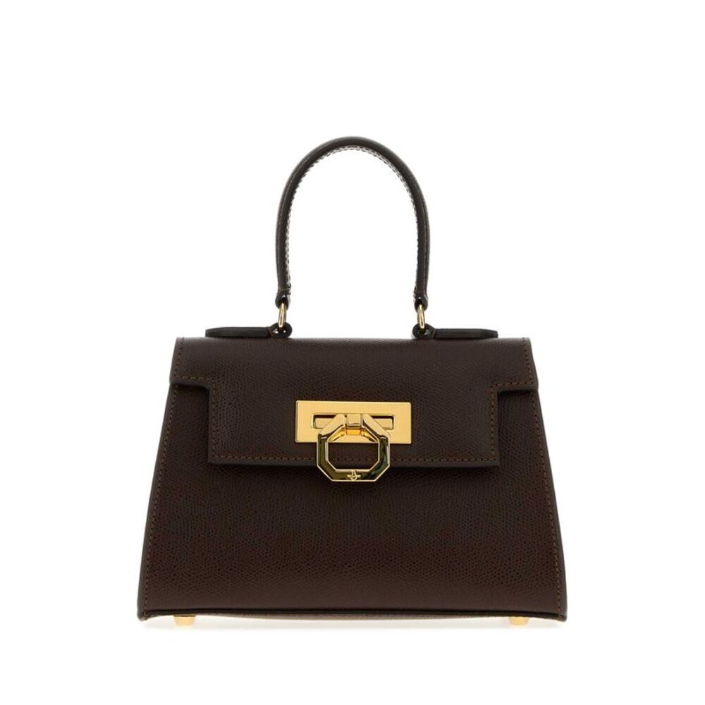 Carbotti Women Brown Leather Licia Handbag